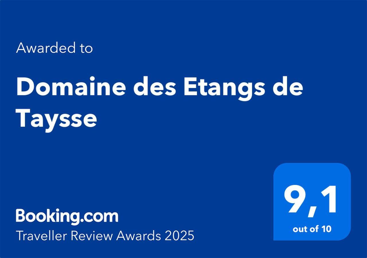 Domaine Des Etangs De Taysse Hotel Espagnac Екстериор снимка